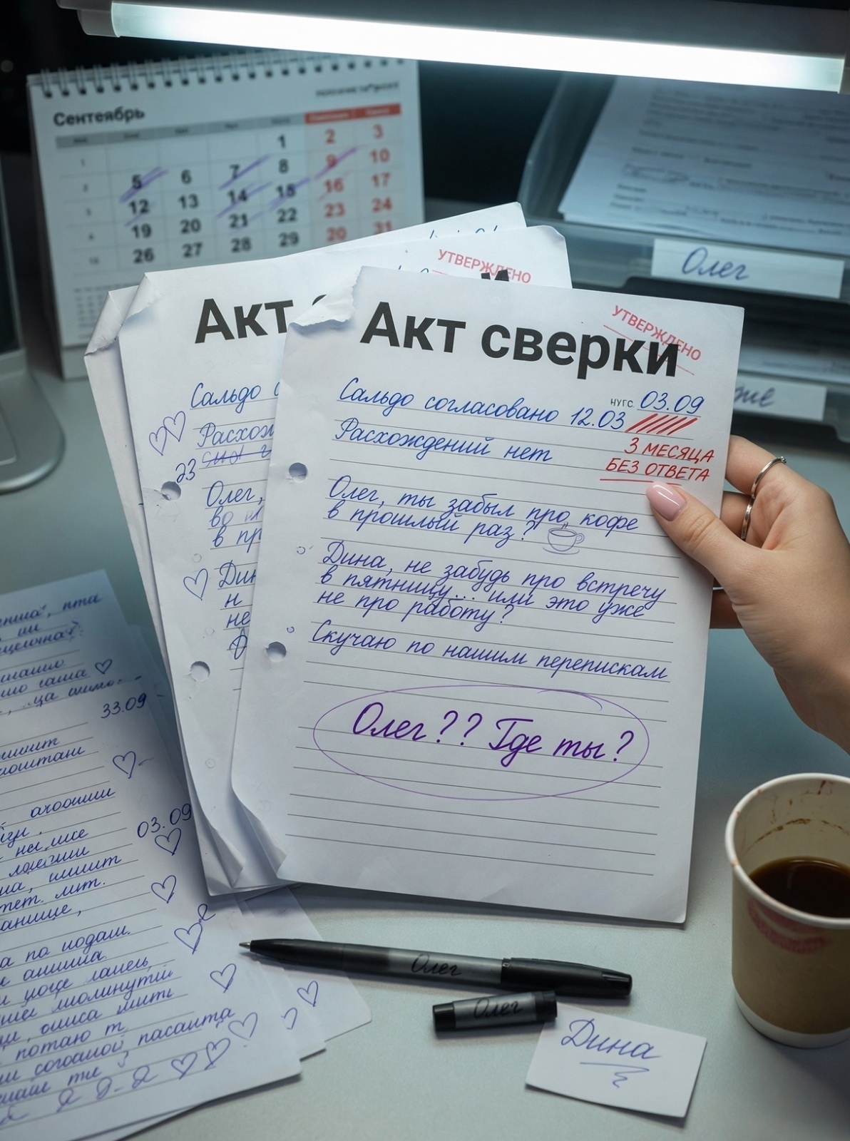 Акт сверки. История из жизни. Рассказ
