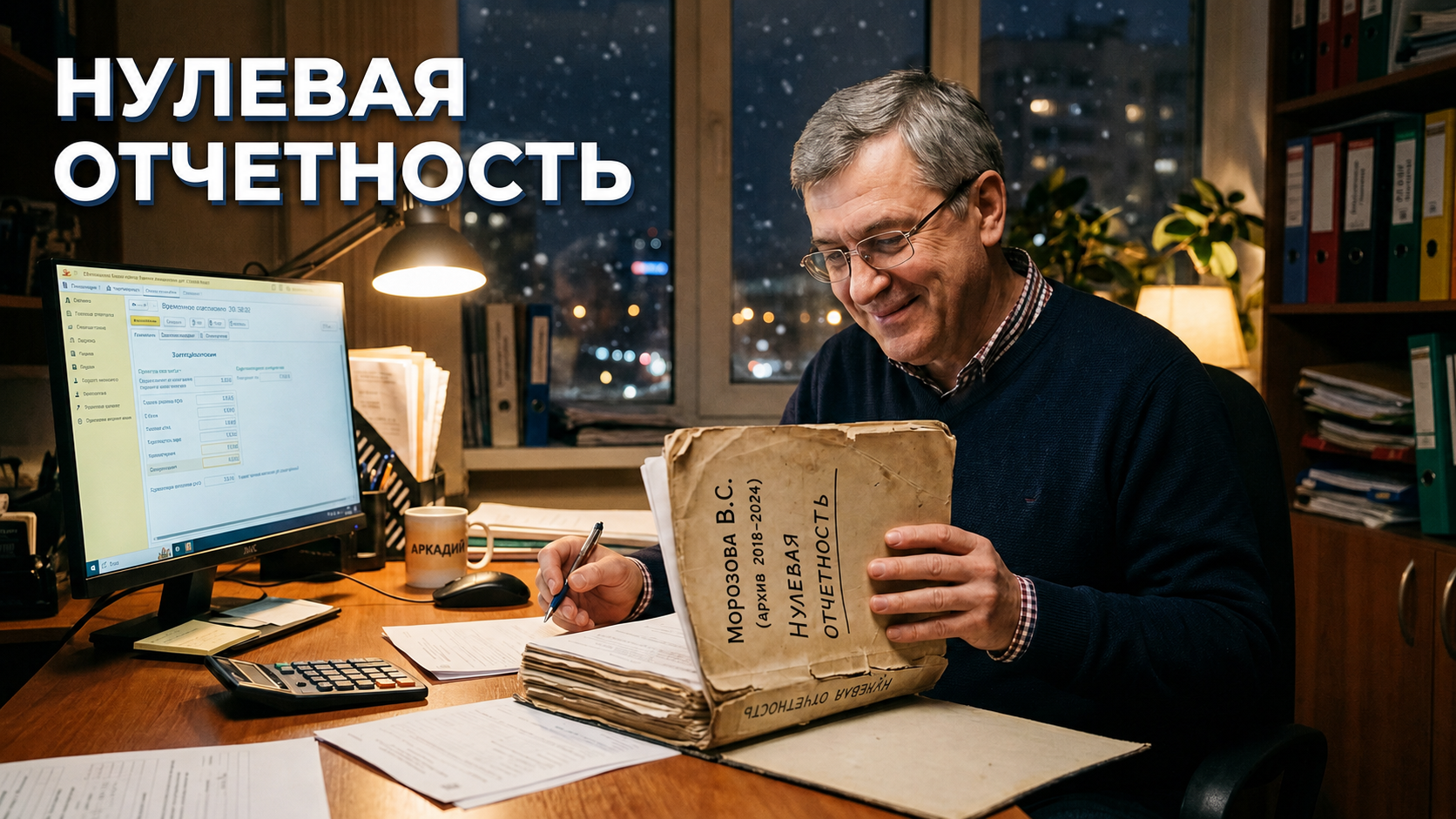 Нулевая отчетность. История из жизни. Рассказ