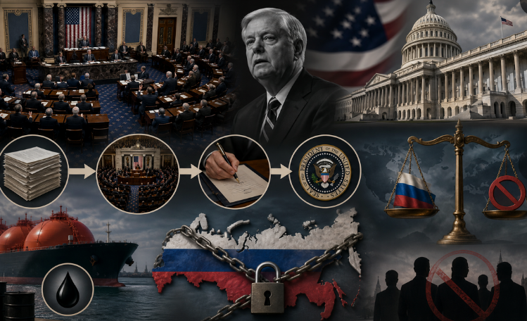 Сенат США принял законопроект о санкциях против России, инициатором которого выступил Грэм.