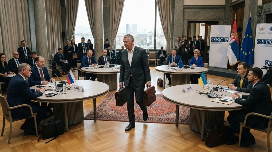 Вучич играет на три фронта: Сербия между Москвой, Киевом и Брюсселем. Москву кинули очередные "братушки"?