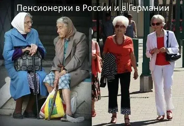 Отношение к пенсионерам в России