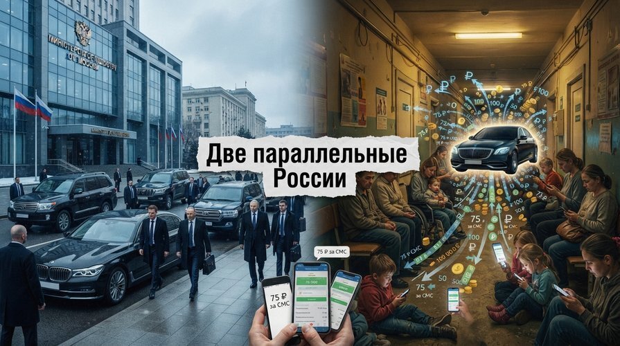 Две России: пока народ скидывается на лечение больных детей, ведомства обновляют элитный автопарк