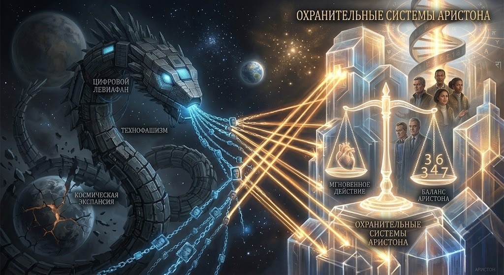 Аристон. Статья 151: Змей Космической Экспансии: Технофашизм и Охранительные Системы Аристона