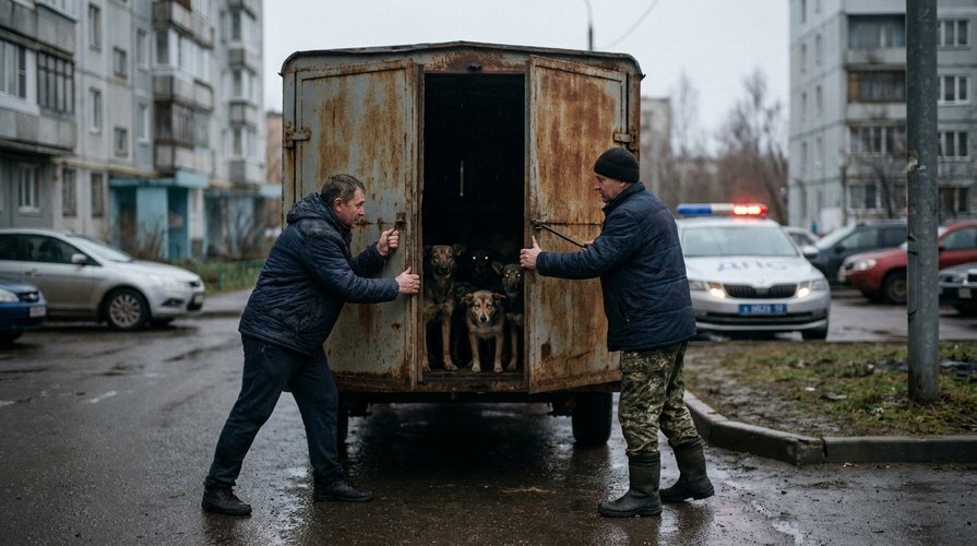 Четвероногие узники на колесах: как спасение 11 собак в Химках касается каждого из нас.