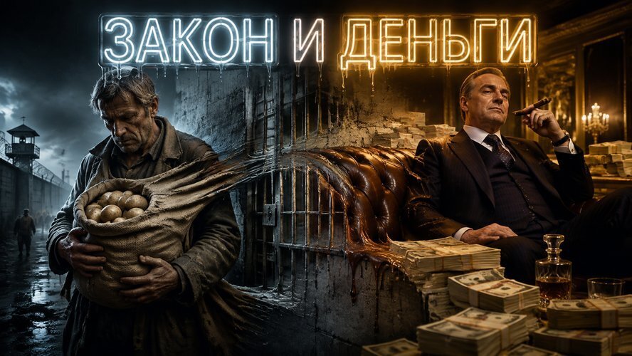 Тюрьма за мешок картошки, милость за миллиарды: как на самом деле работает наше правосудие.