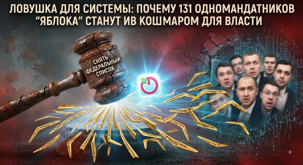 Глава 18. Ловушка для системы: почему 131 одномандатник «Яблока» может стать кошмаром для власти