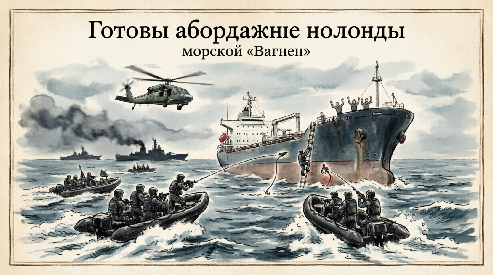 Готовы абордажные команды (морской “Вагнер”)