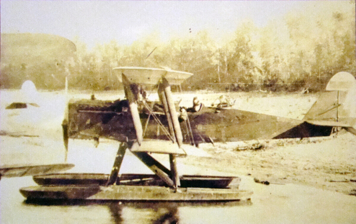 Гидросамолёт МР-1, бои КВЖД, Амурская военная флотилия, 1929 год.