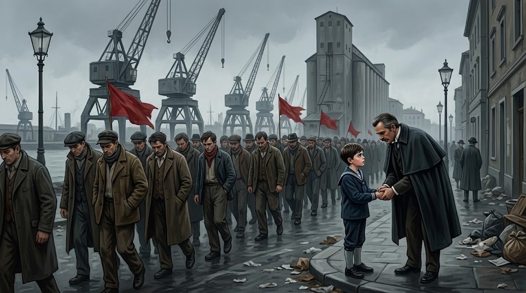 Роберт Бартини. Статья 122: Голодное молчание: Первое столкновение с классовой правдой