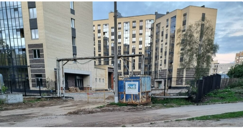 Ливневую канализацию на улице Мира в Костроме не успели отремонтировать в срок