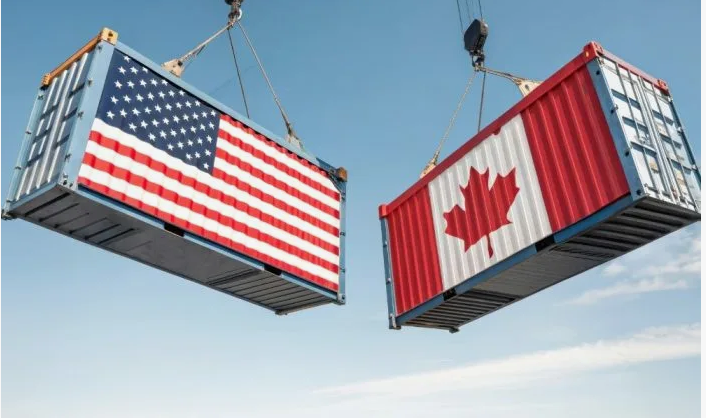 Канада применит ответные пошлины США в соотношении один к одному на фоне обострения торгового конфликта.
