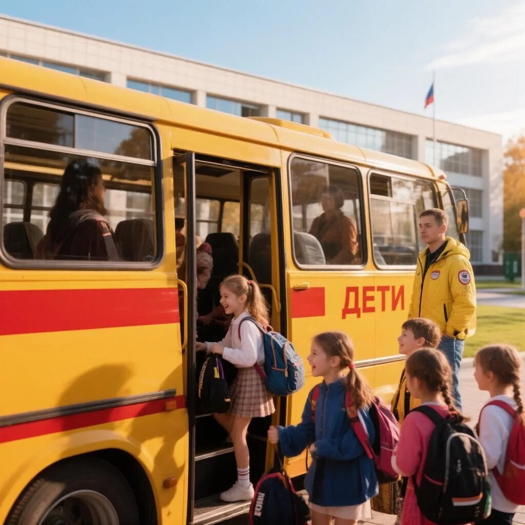 🚌 Новые правила перевозки групп детей: что изменится с 1 сентября?