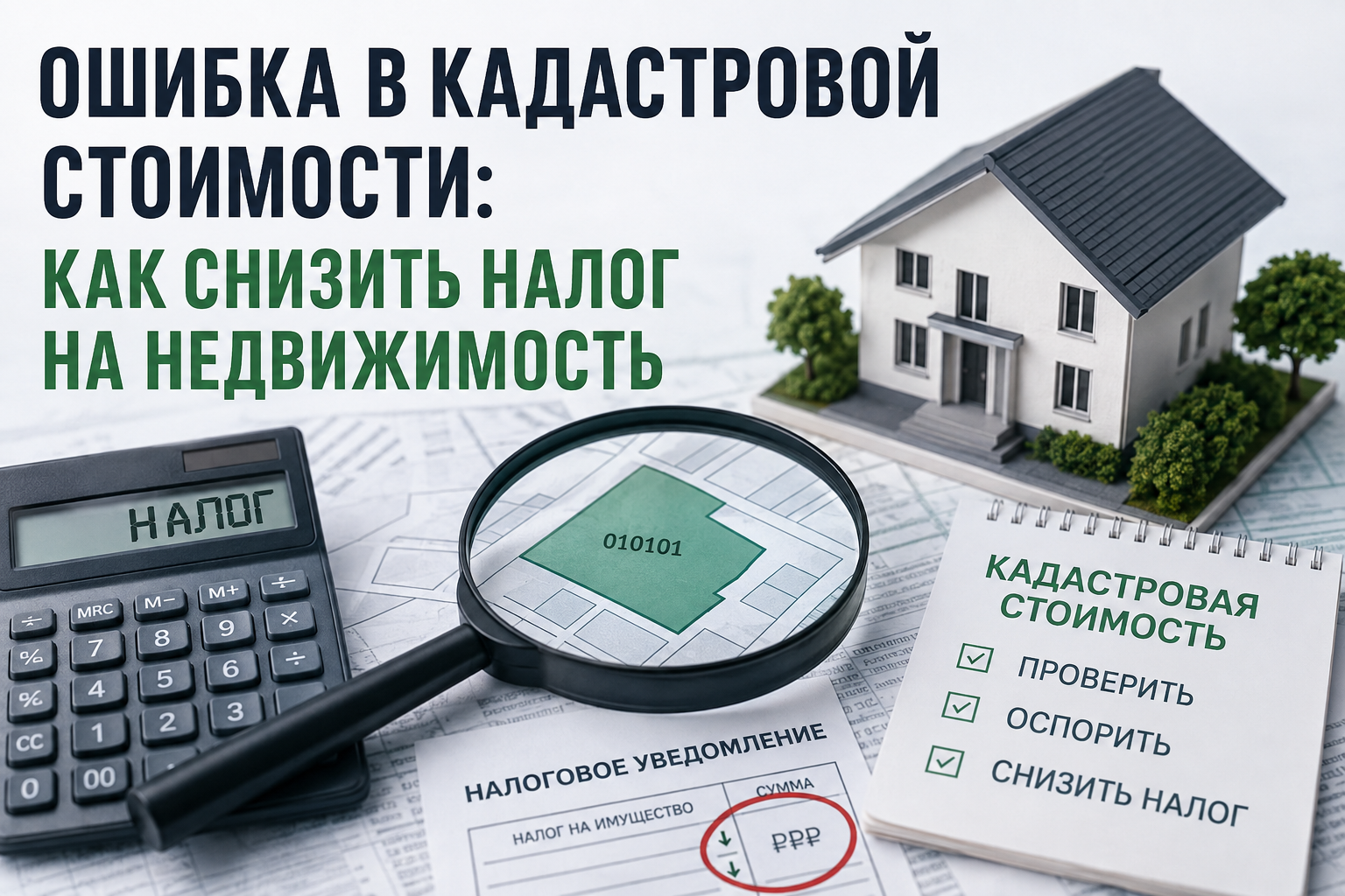Ошибка в кадастровой стоимости: как снизить налог на недвижимость