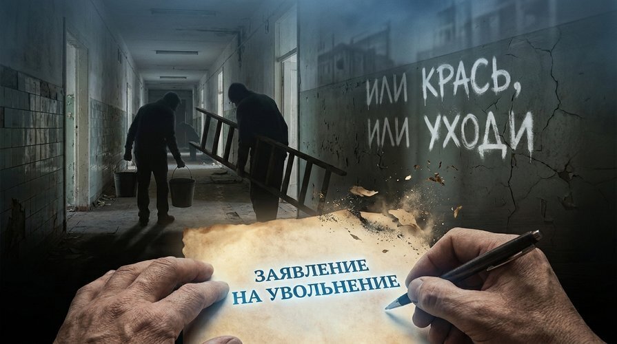 Новое в образовании. Школьный ремонт перекладывают на плечи и карман учителей, пришлось оформить микрозайм на шпатель, шпатлевку и линолеум.