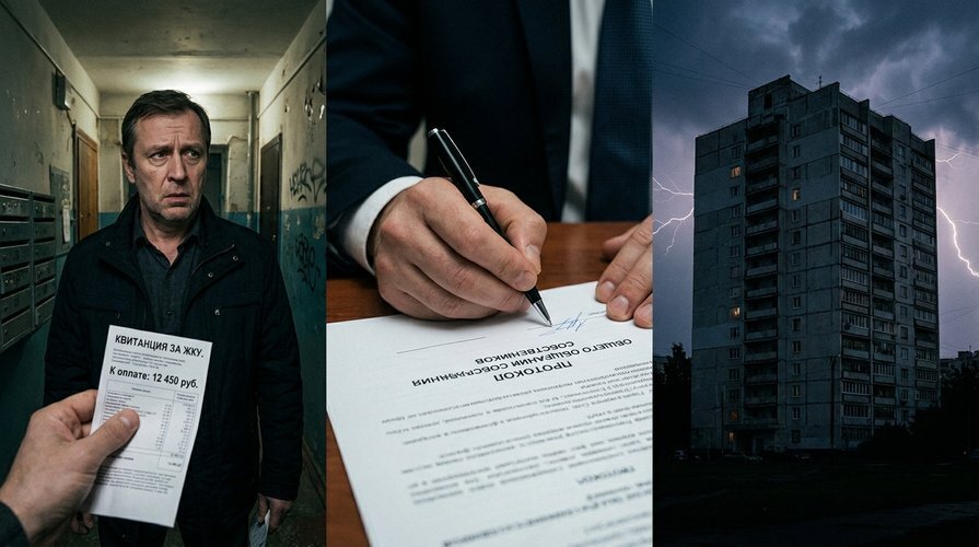 Крепостное право XXI века: как ГЖИ и полиция закрывают глаза на подделку протоколов ЖКХ и кражу наших домов.