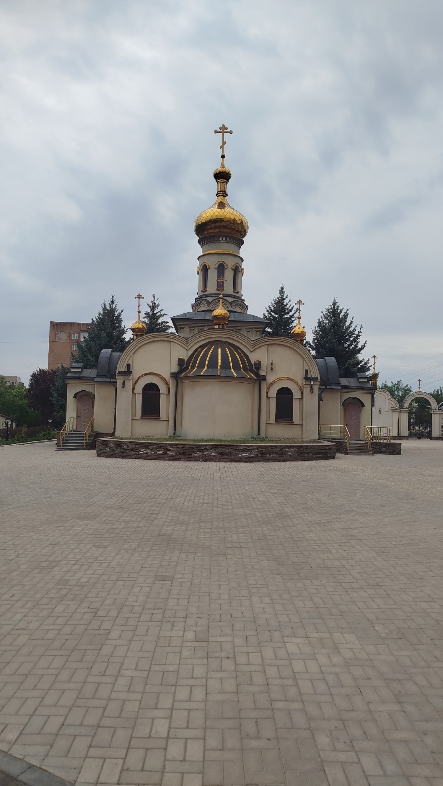 Сегодня посещал Троицкий Собор в городе Донецке. небольшая история про Храм