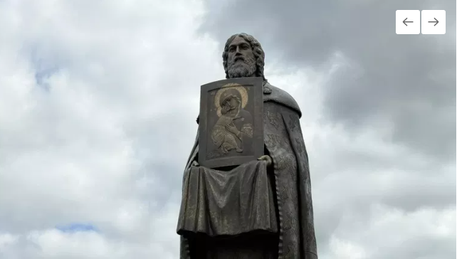 Во Владимире торжественно открыли памятник князю Андрею Боголюбскому