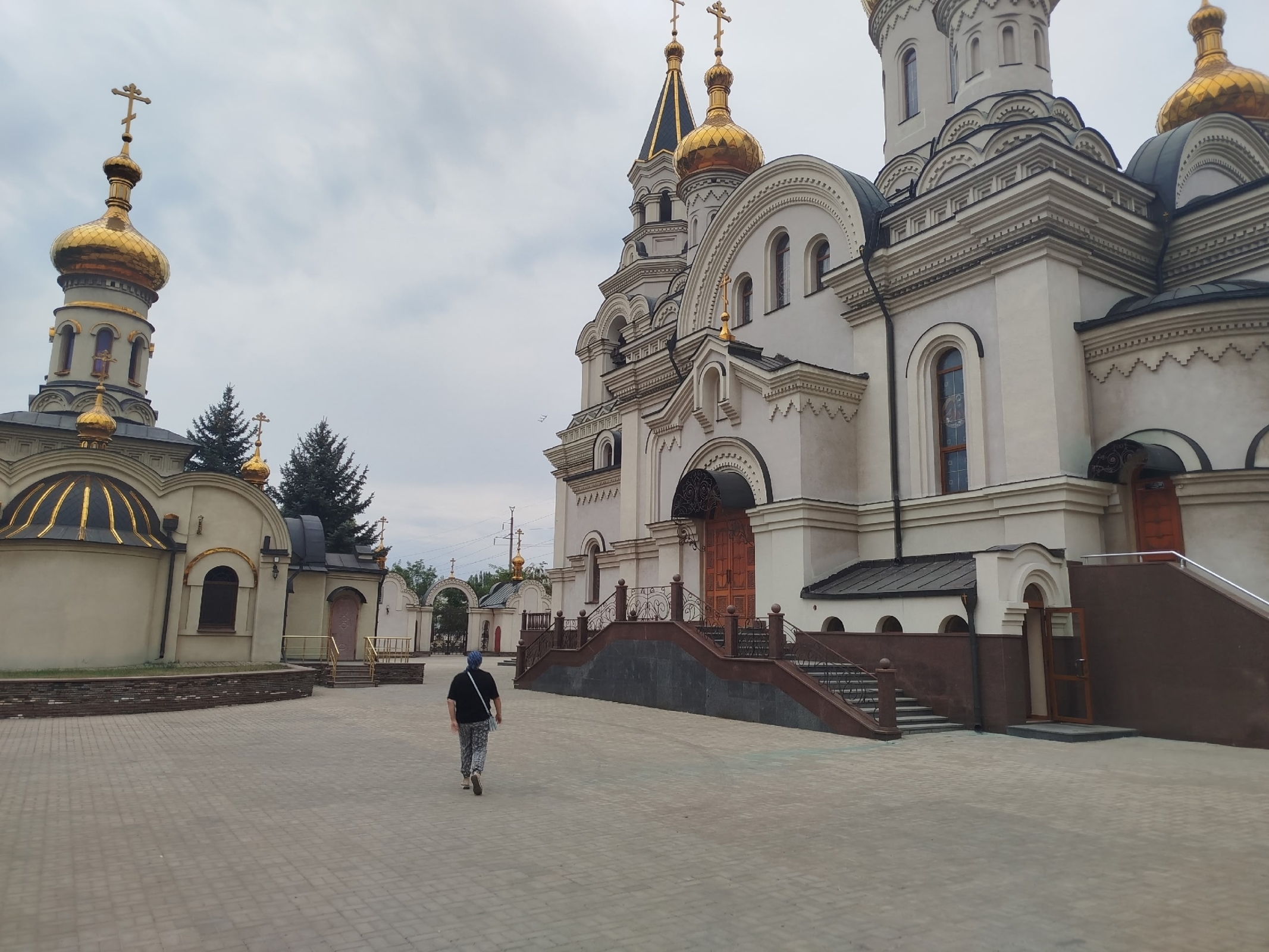 Сегодня посещал Троицкий Собор в городе Донецке. небольшая история про Храм