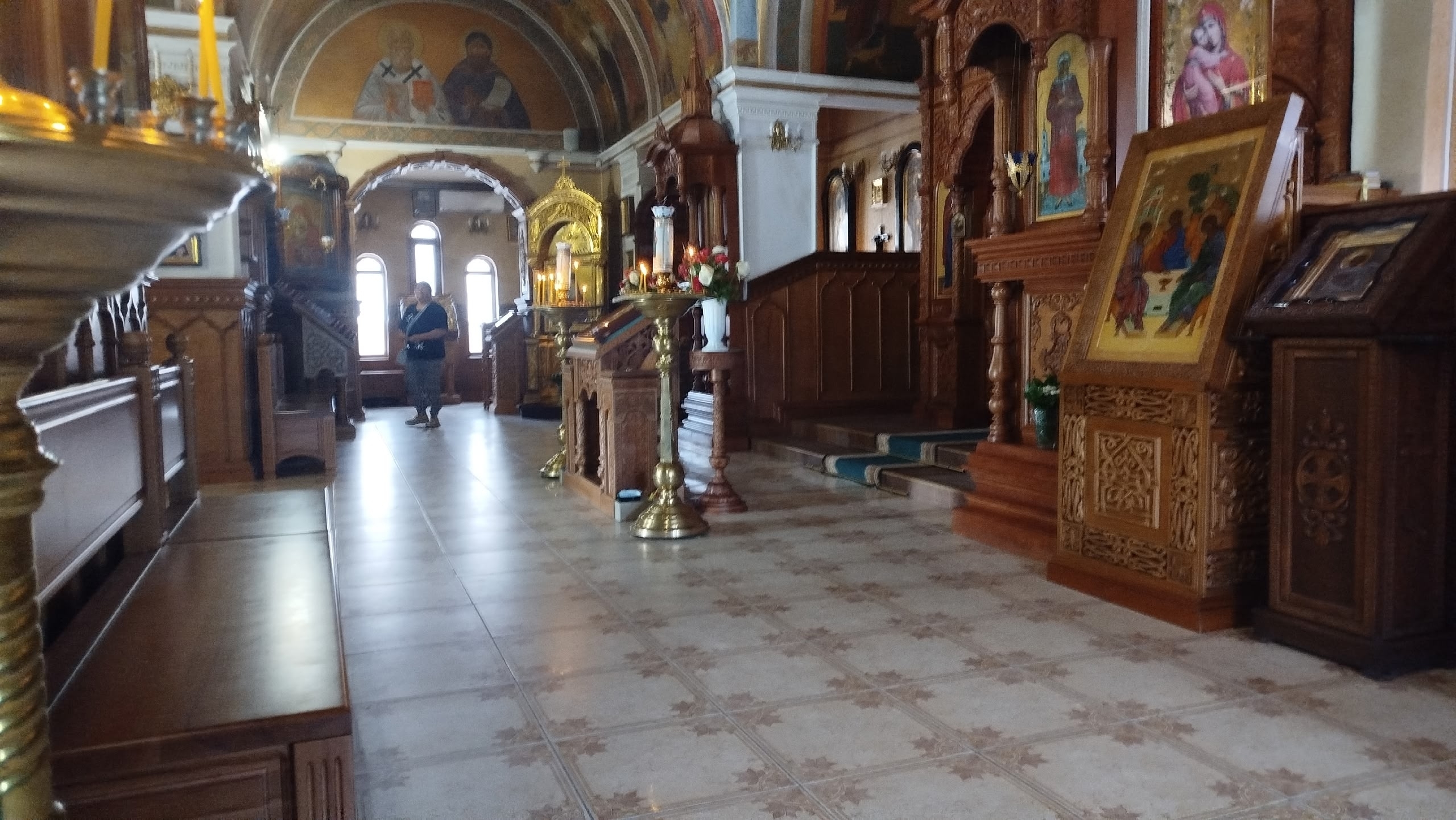 Сегодня посещал Троицкий Собор в городе Донецке. небольшая история про Храм