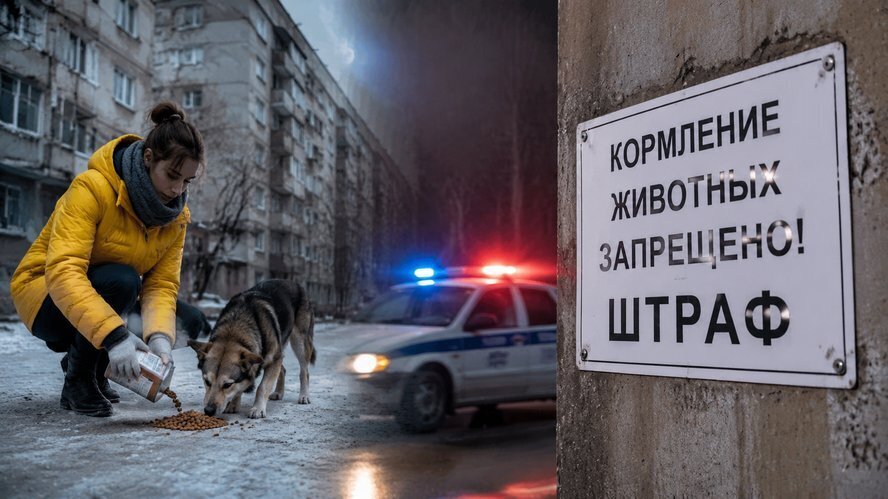 Война с милосердием: как российские чиновники объявили вне закона естественное человеческое сострадание к бездомным животным.