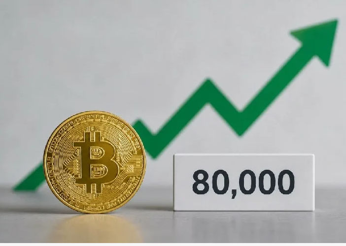 Биткоин отыграл отметку в 80 000 долларов на фоне растущих признаков нового спроса.