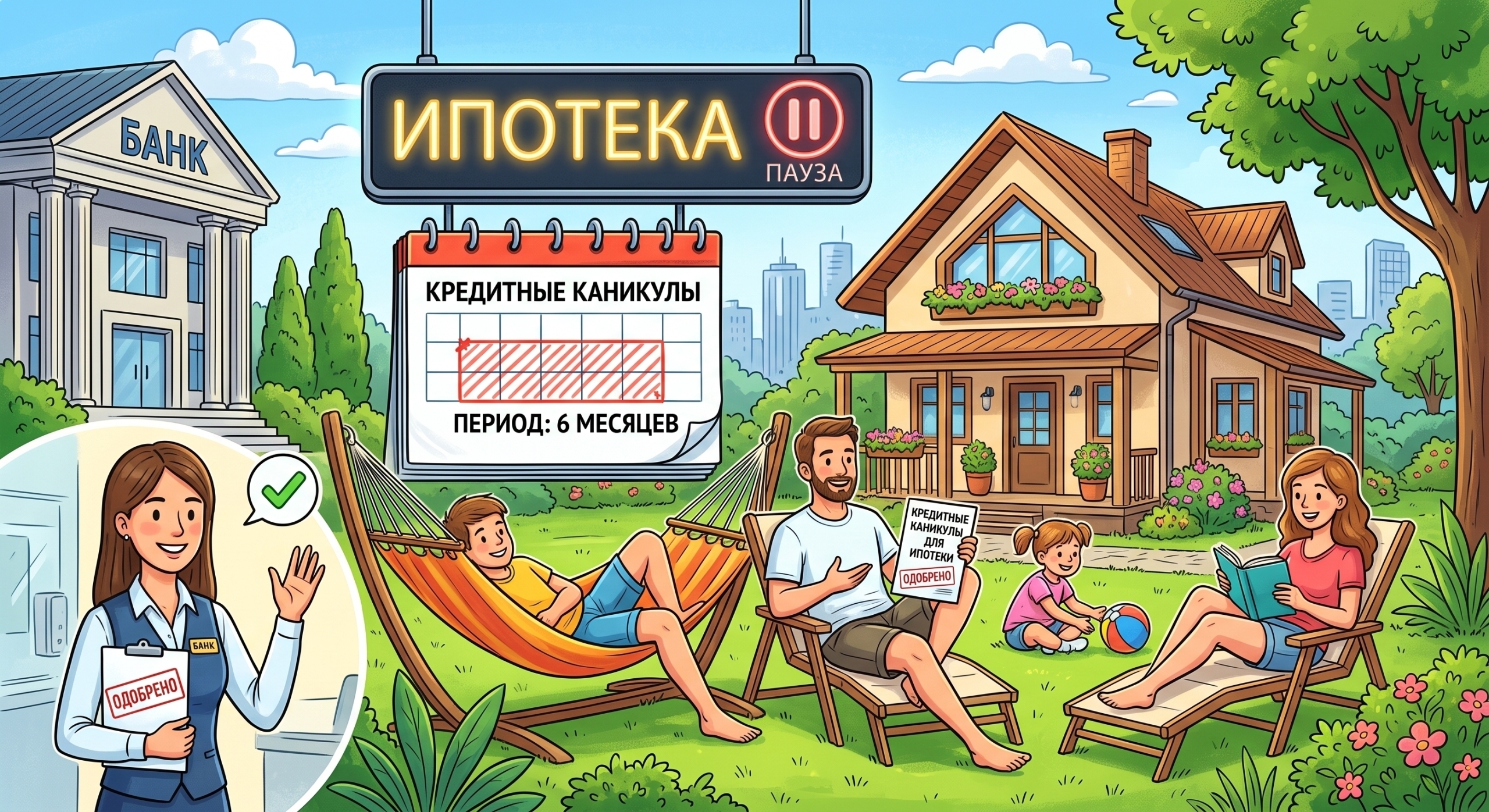 Второй ребёнок — и ипотека подождёт. Новые каникулы с 1 сентября