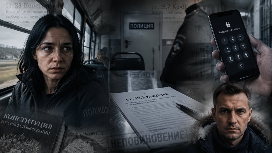 1. Цифровой шмон по беспределу и требование пароля под дубинкой: как уличные патрули отбирают и превращают ваши смартфоны в вещдоки без суда.