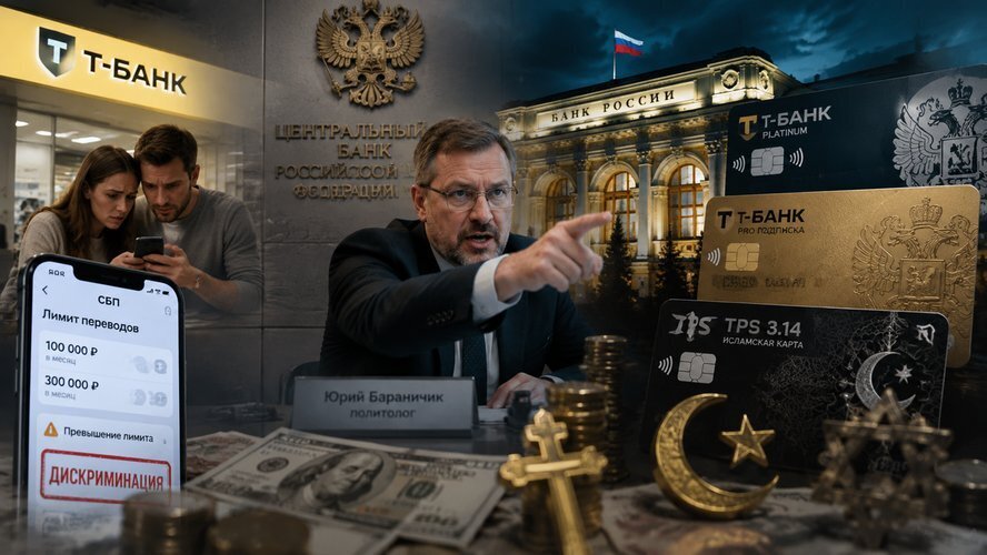 Финансовая дискриминация от Т-Банка: почему лимиты на СБП теперь нарушают Конституцию РФ, зависят от твоего вероисповедания и наличия исламской карты.