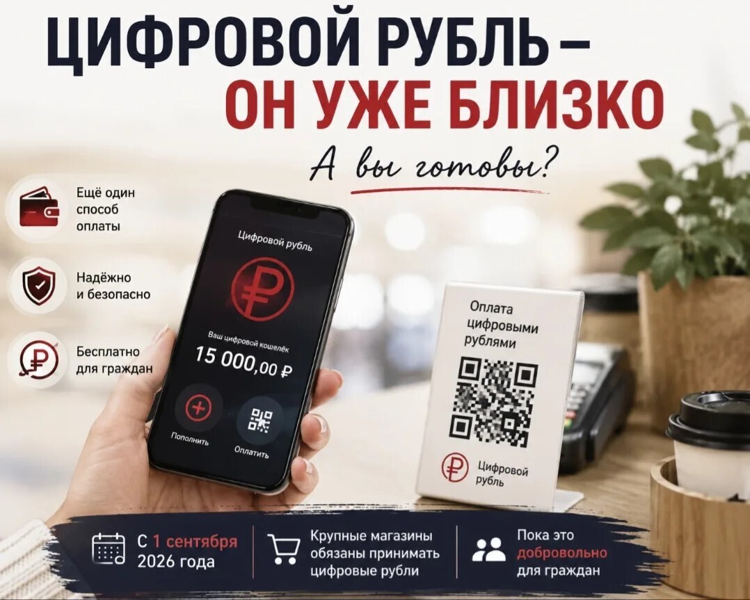 💰 Цифровой рубль- он уже близко.