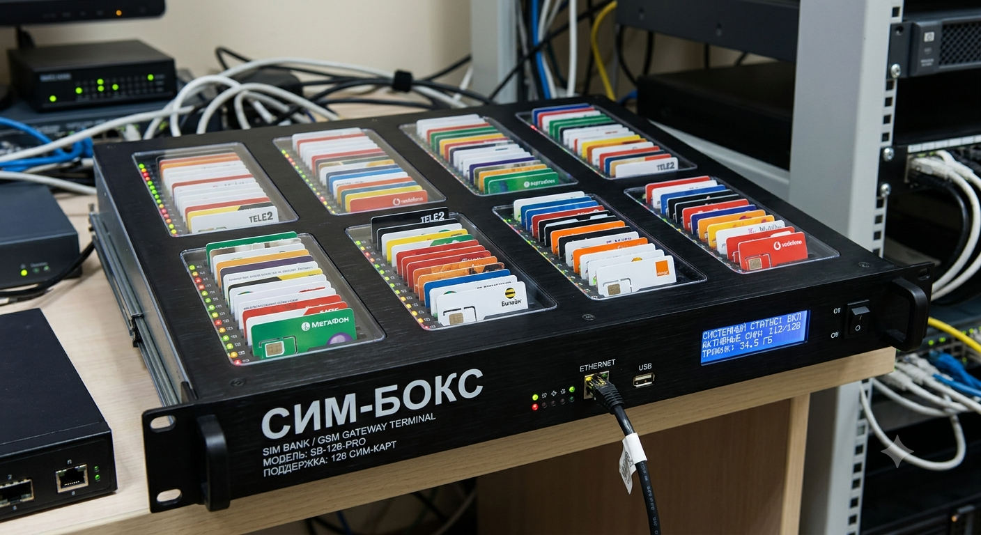 🔥🔥🔥Задержан подросток за обслуживание sim-боксов для мошенничества