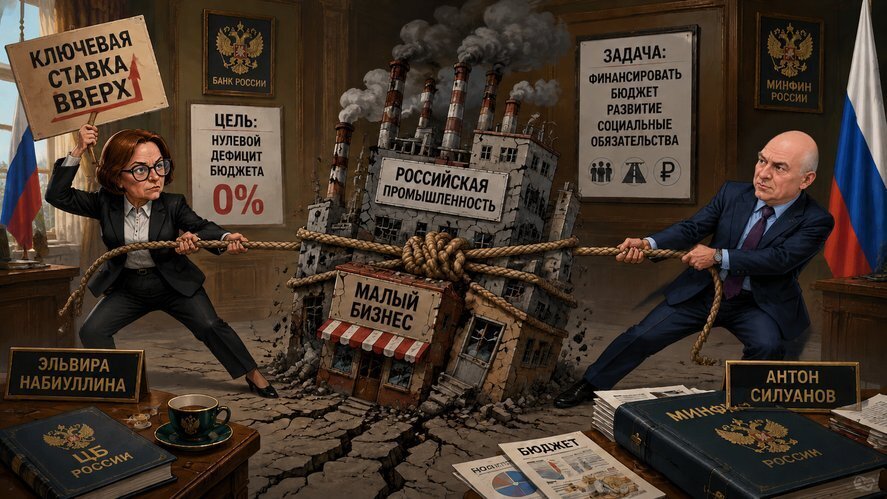 «Всё для победы» или «Всё для ставки»: ослепительный саботаж Центрального банка. Почему Набиуллина воюет с собственной экономикой на пятом году СВО?