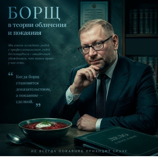 Борщ в теории обличения и покаяния