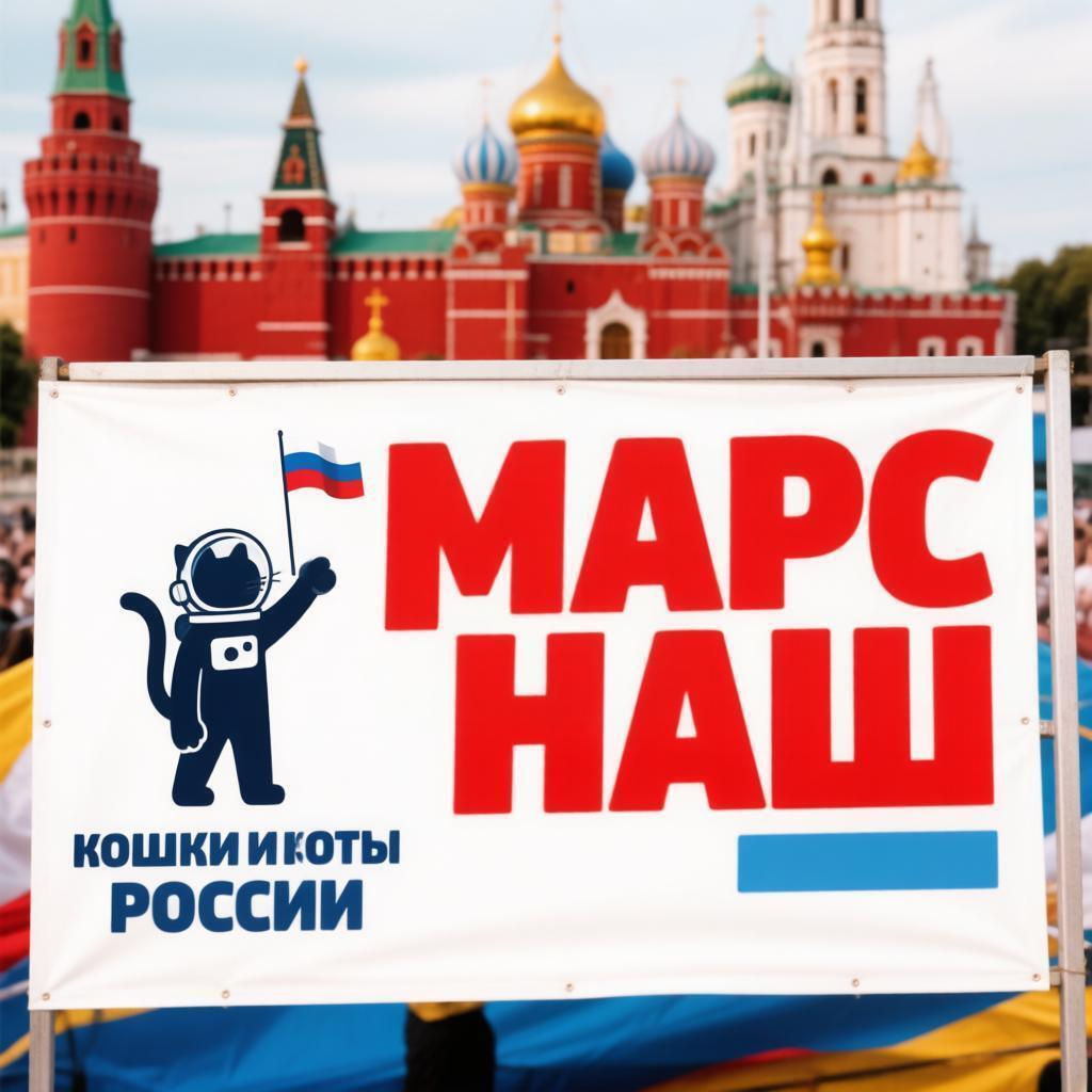 Партия «Кошки и Коты России»: упреждая Звездные войны мы со всей ответственностью заявляем, что «Марс наш»