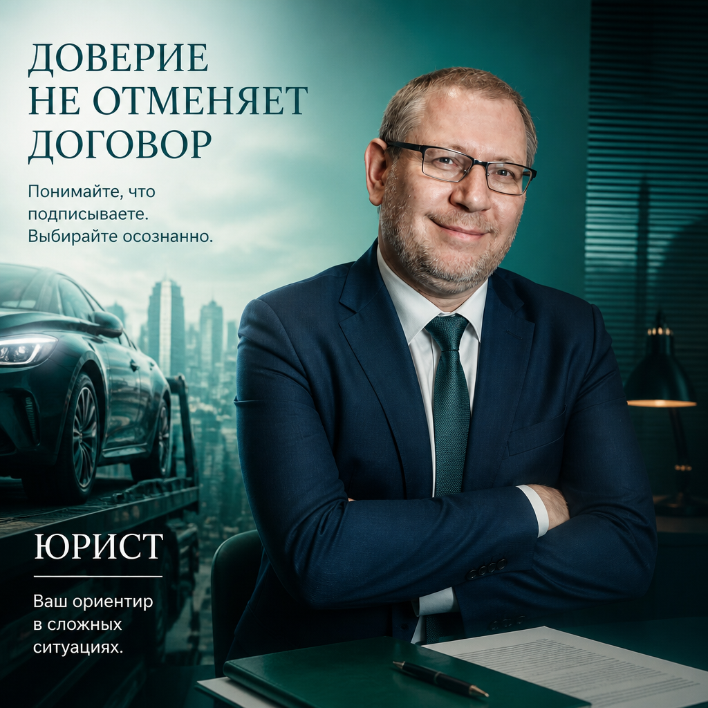 О том, как муж машину на жену переоформил