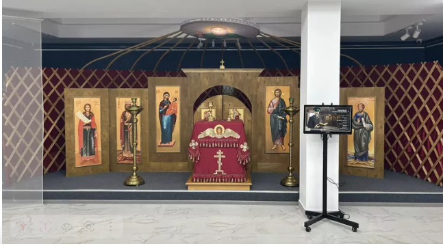 В Калмыкии открылась выставка о храме в кибитке