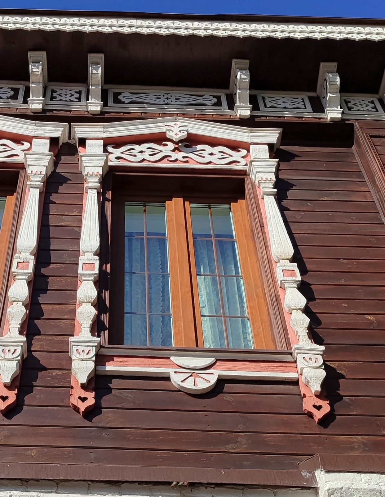 Старинные дома в русском городе Елец