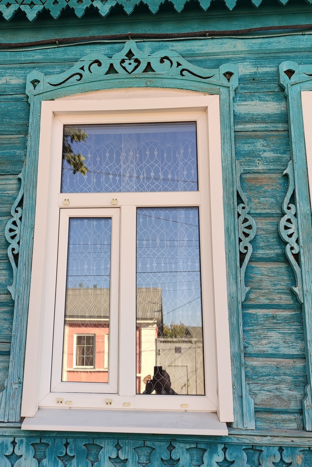 Старинные дома в русском городе Елец