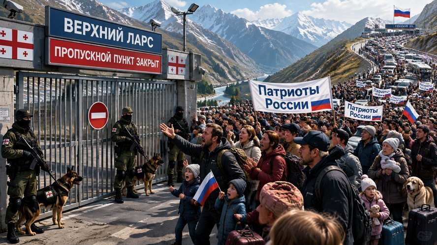 Верхний Ларс-2026. Хроники массового бегства, или: куда бегут «патриоты» и с каким лицом собираются возвращаться к праздничному столу победителей?