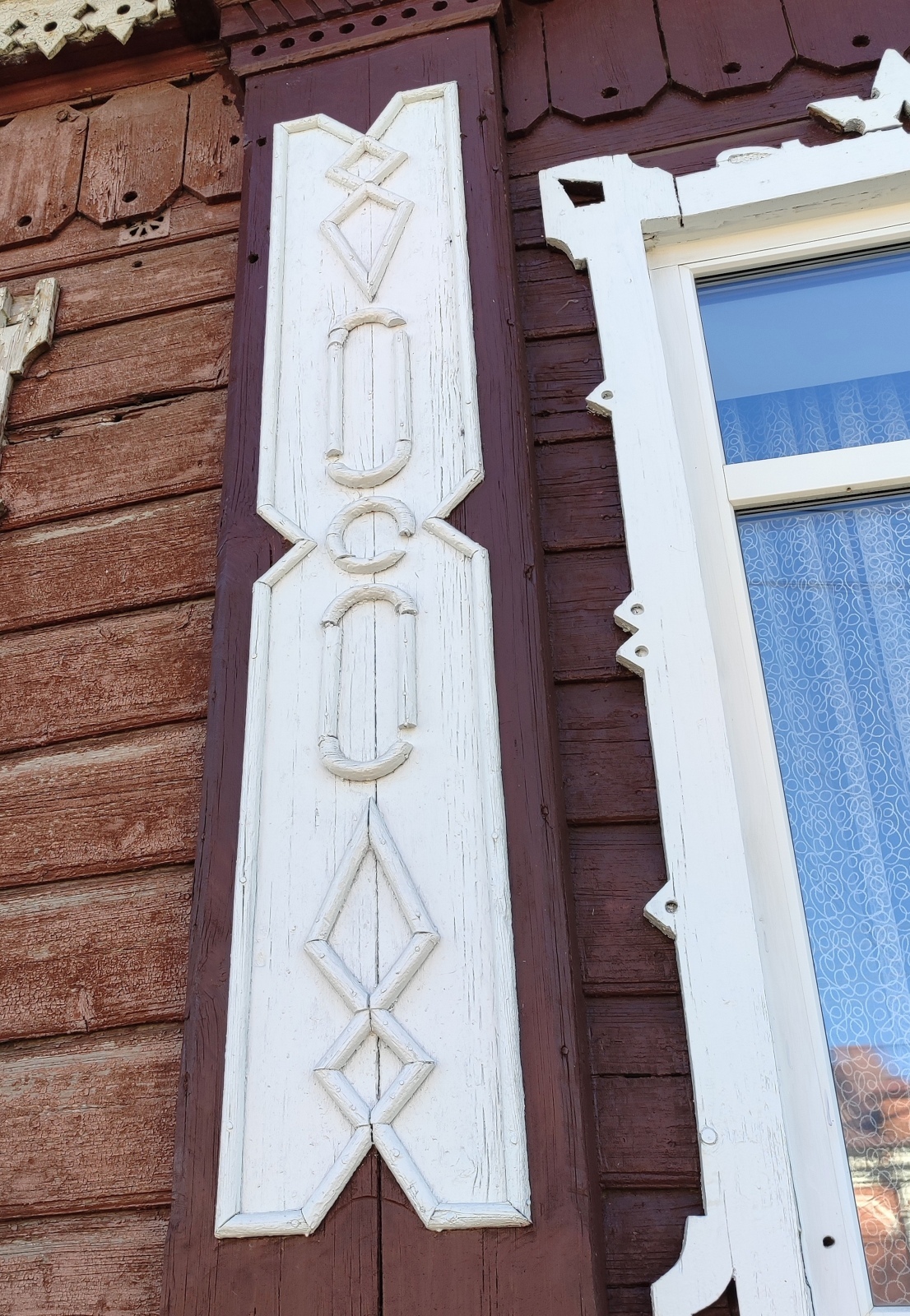 Старинные дома в русском городе Елец