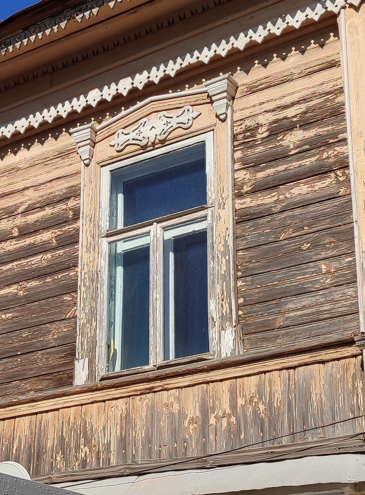 Старинные дома в русском городе Елец